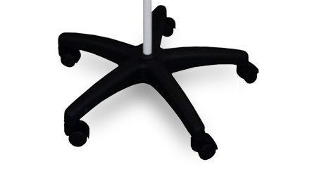 Stojak do kroplówek JSK 1 podstawa chromowana (stelaż ze stali nierdzewnej)