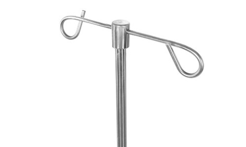 Stojak do kroplówek JSK 1 podstawa chromowana (stelaż ze stali nierdzewnej)