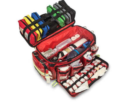 Torba medyczna ratownicza Critical's Tilt rozbudowana czerwona