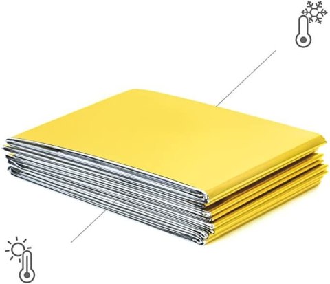 Koc termiczny Premium Medwil duży 210 x 160 cm