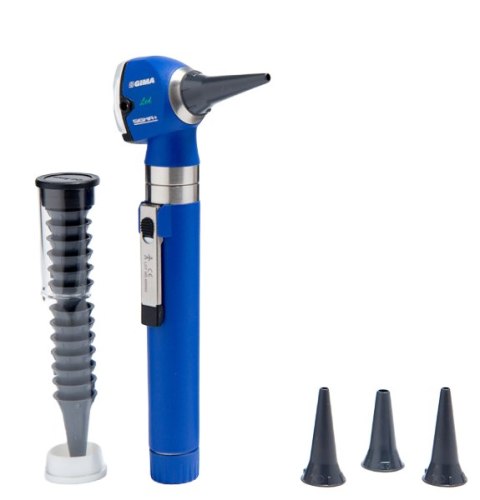 Otoskop światłowodowy Sigma LED 2,5V w twardym etui