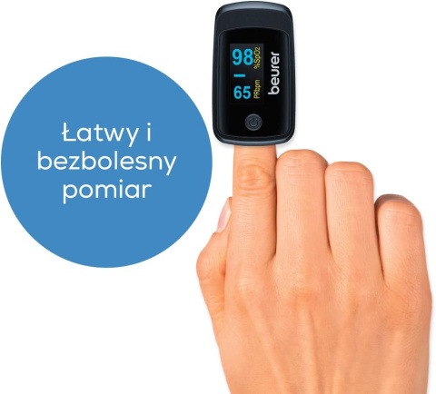 Pulsoksymetr Beurer napalcowy PO 45 z kolorowym wyświetlaczem citomedical.pl 6