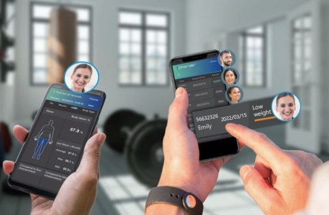 Analizator składu ciała U310 z aplikacją Charder Proscan