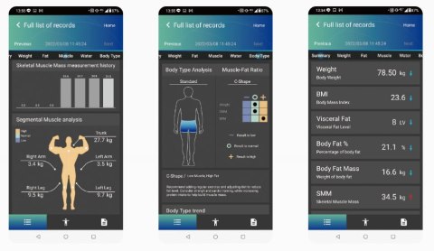Analizator składu ciała U310 z aplikacją Charder Proscan