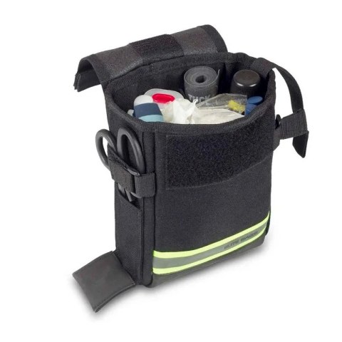 Saszetka na nogę kompaktowy organizer czarna