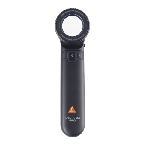 Dermatoskop HEINE DELTA 30 PRO LED z płytką kontaktową, zasilaczem USB-C i etui