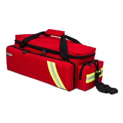 Torba ratownicza Emergency z miejscem na butlę tlenową czerwona