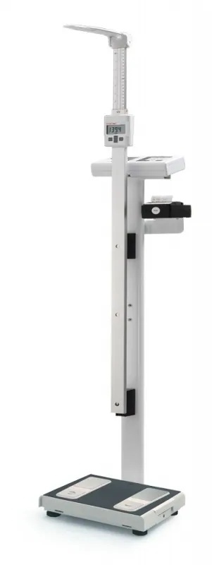 Waga medyczna elektroniczna CHARDER MBF 6010 – analiza składu ciała: woda, tłuszcz, BMI + wzrostomierz i drukarka