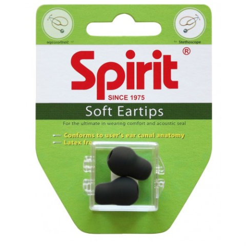 Oliwki do stetoskopu Spirit (miękkie samouszczelniające)