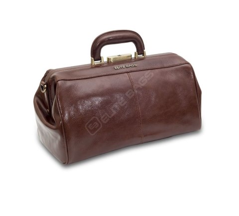 Torba lekarska skórzana CLASSY'S brązowa