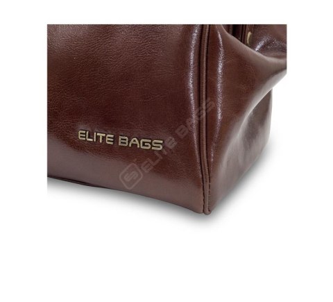 Torba lekarska skórzana CLASSY'S brązowa