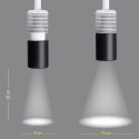 Lampa diagnostyczna LED FOCUS z regulacją plamy świetlnej ścienna